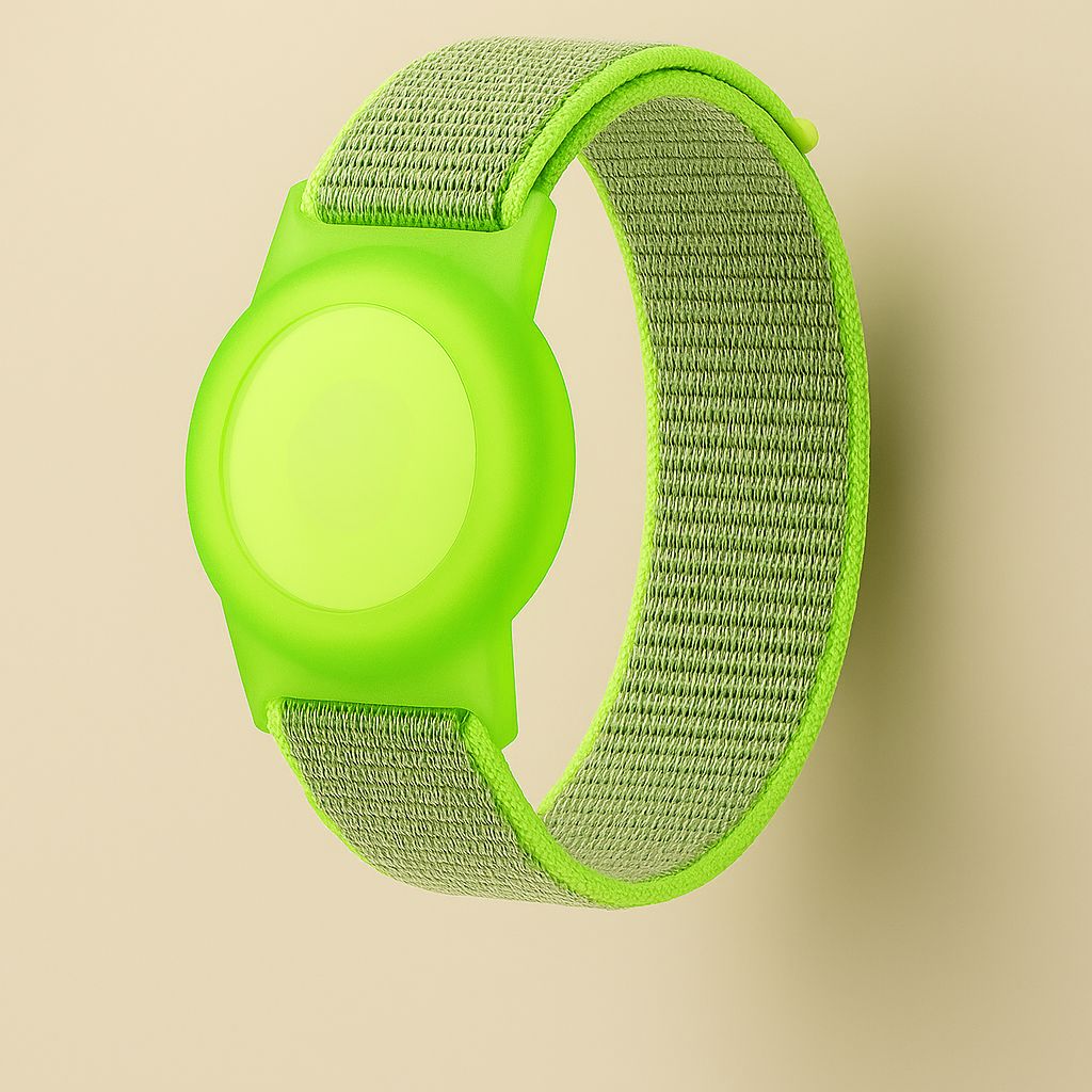 SnowBand™ – Adjustable Kids Wristband (Works with Apple AirTag)