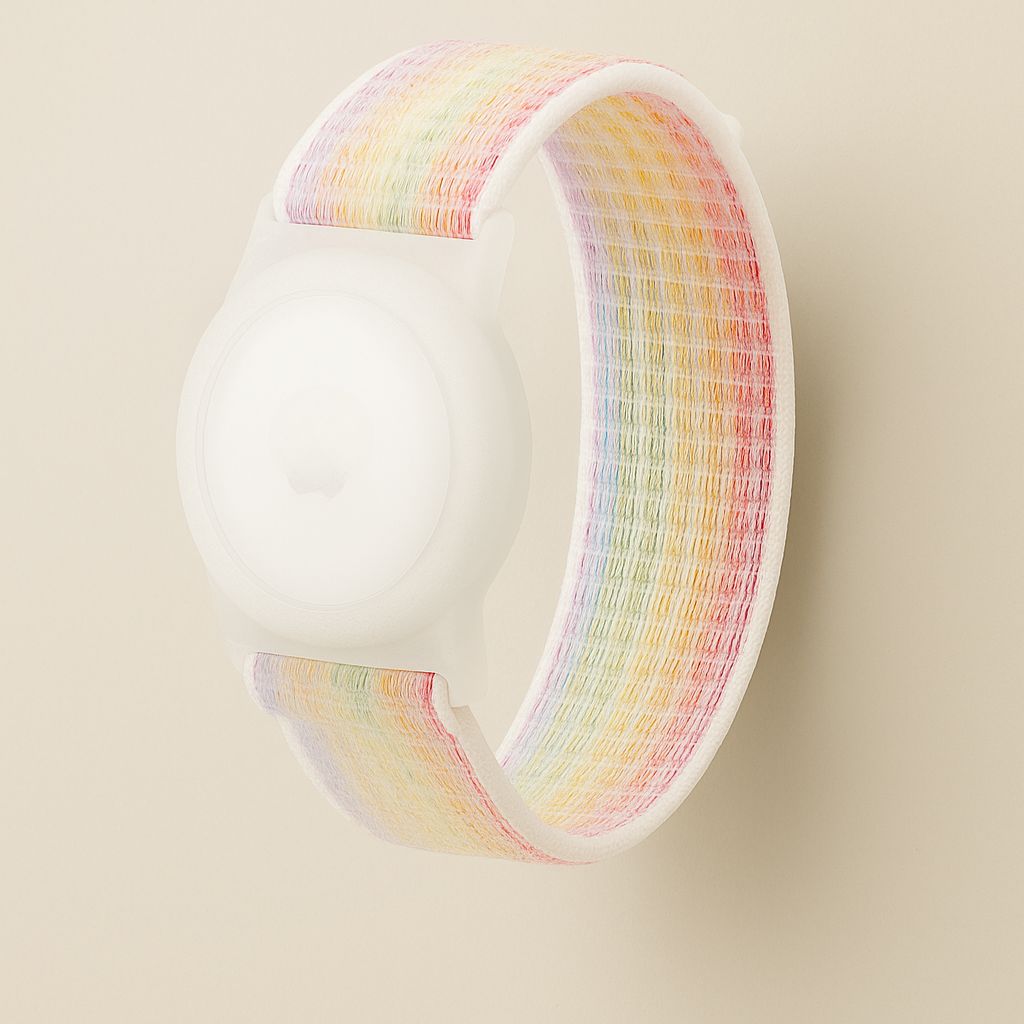 SnowBand™ – Adjustable Kids Wristband (Works with Apple AirTag)