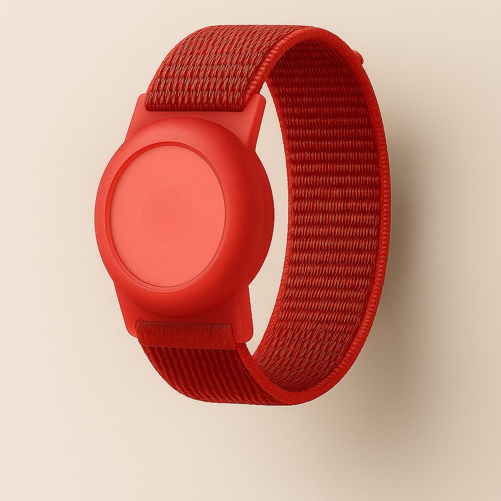 SnowBand™ – Adjustable Kids Wristband (Works with Apple AirTag)